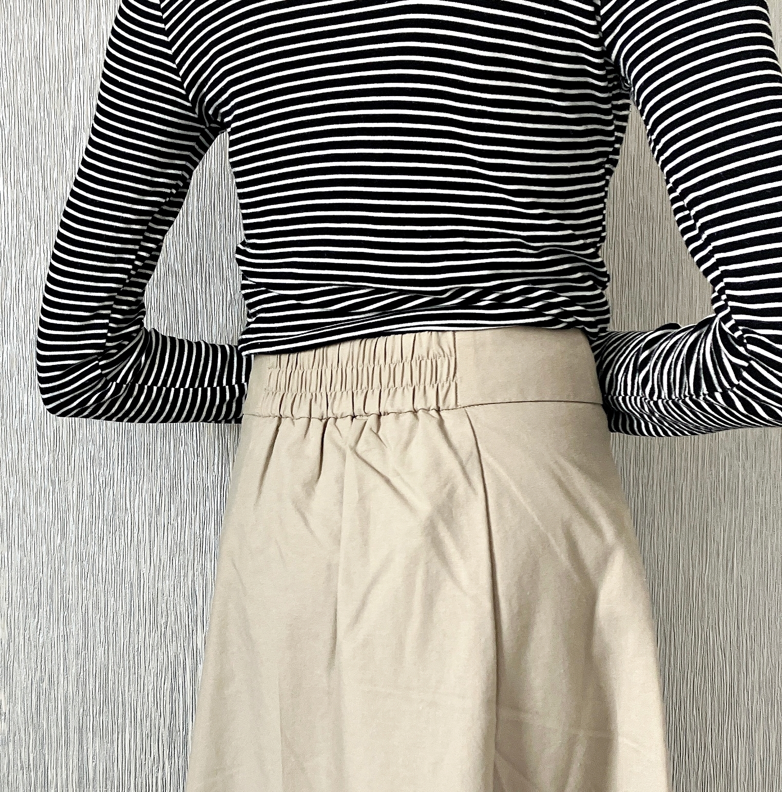 GU(ジーユー)のおすすめスカート「リネンブレンドフレアロングスカート(丈標準85.0~92.0cm)」