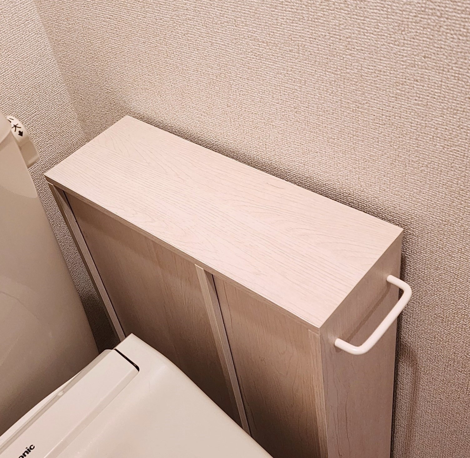 ニトリのおすすめ収納「トイレ収納（フィーノ2 ホワイトウォッシュ NH01）」