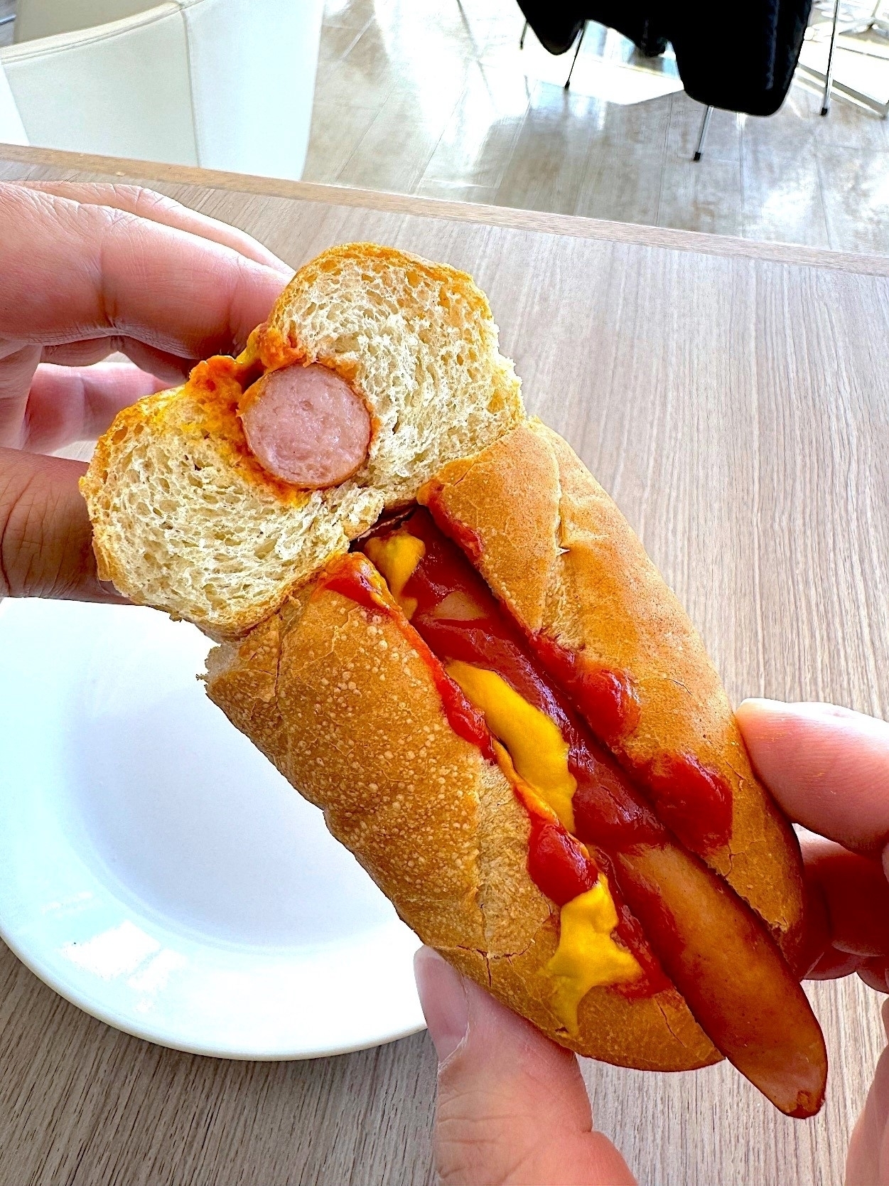 タリーズのオススメのフード「ボールパークドッグ プレーン」