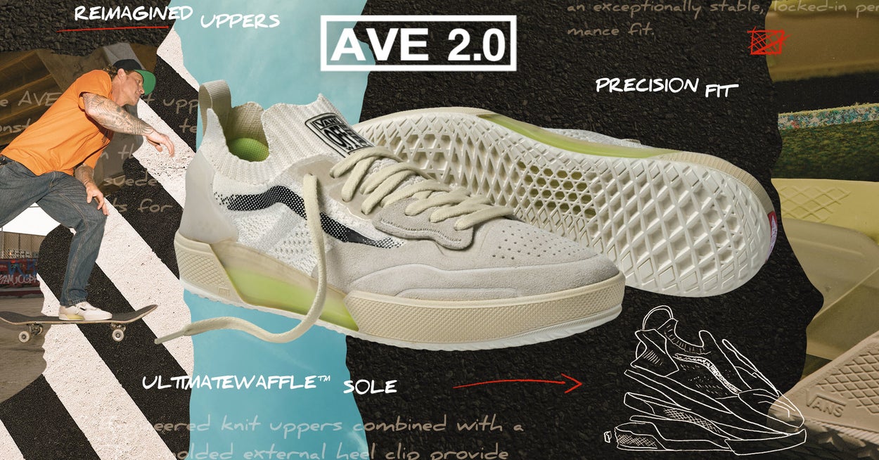 The New AVE 2.0 Embodies Vans Skateboarding's Commitment to Progression