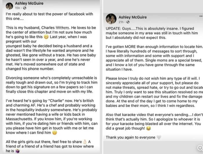 Woman Files for Divorce After Internet Sleuths Locate 'Missing' Husband