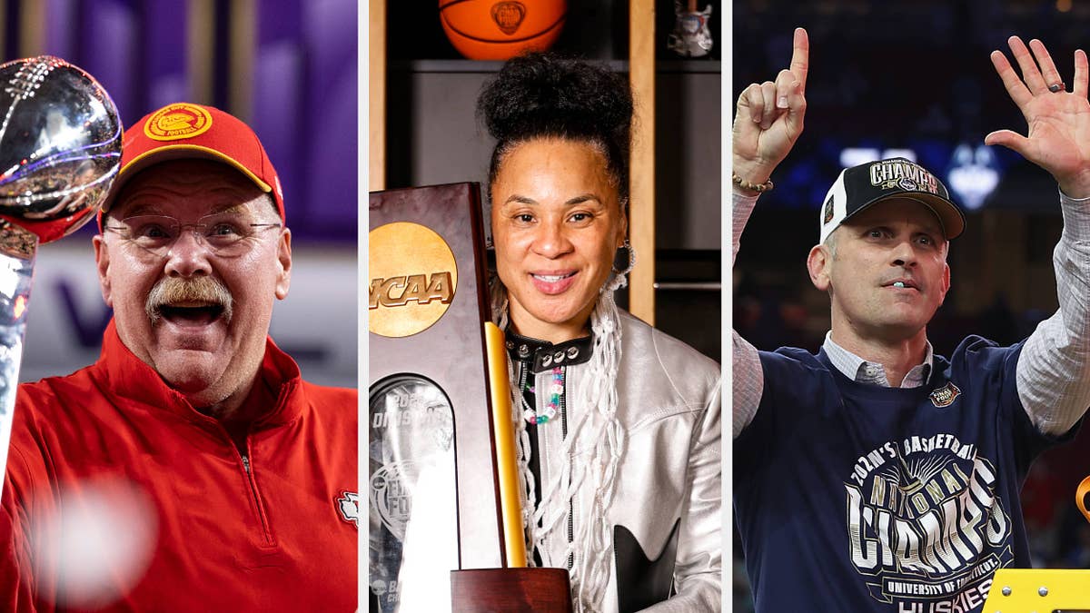 From legends like Dawn Staley, Andy Reid, and Geno Auriemma to the new names like Dan Hurley and Becky Hammon, here are the best coaches in sports right now.