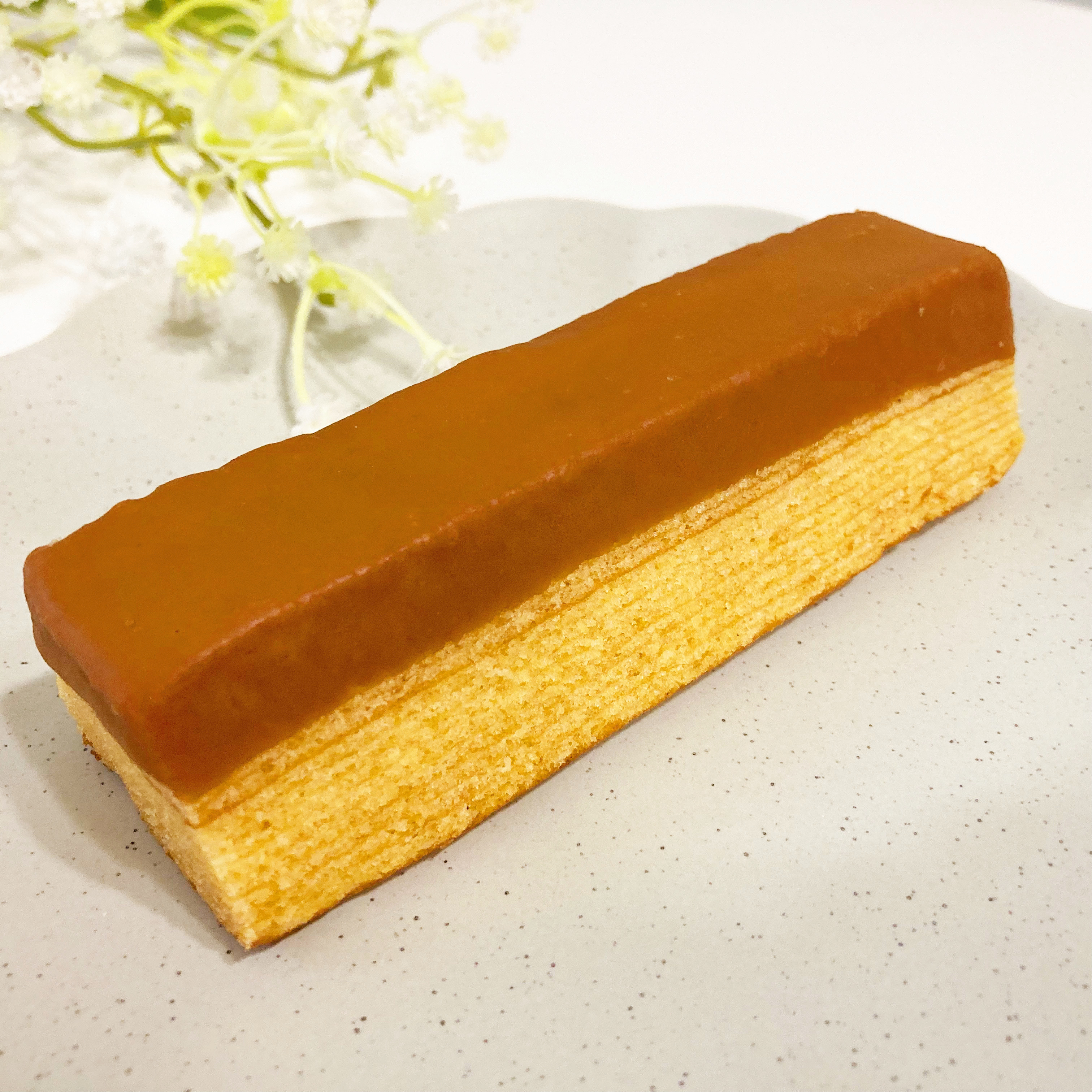 無印良品のおすすめのお菓子「不揃い 塩キャラメルチョコがけバウム」