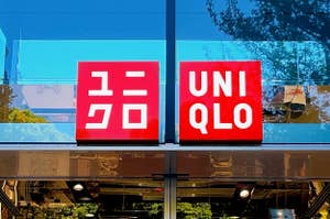 Storefront with Uniqlo signage above the entrance