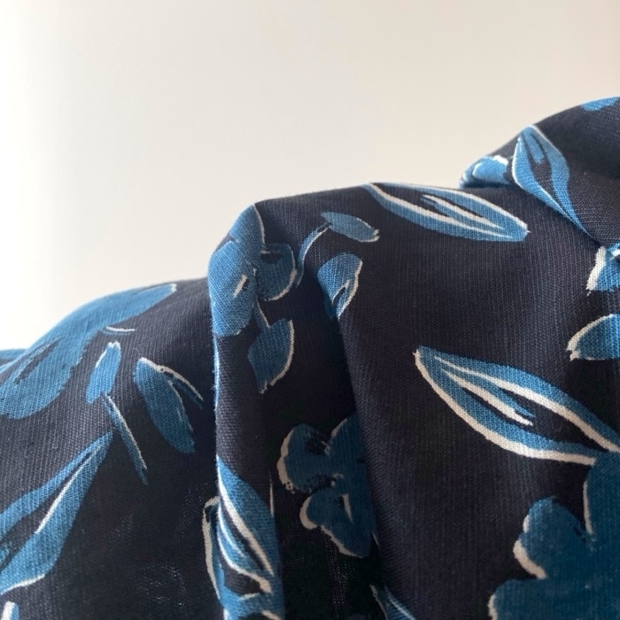 UNIQLO（ユニクロ）のおすすめトップス「リネンブレンドプリントオープンカラーシャツ（半袖）」