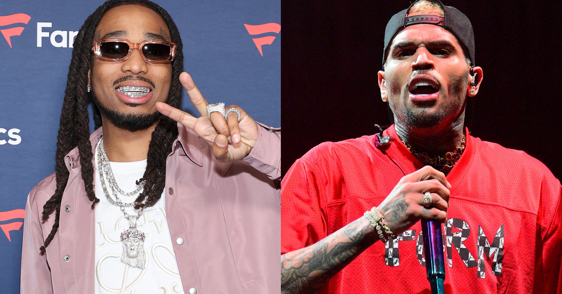 Quavo Responds to Chris Brown's Diss on 