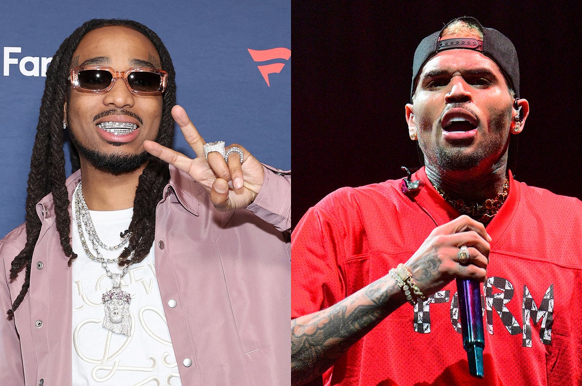 Quavo Responds to Chris Brown's Diss on "Tender" | Complex