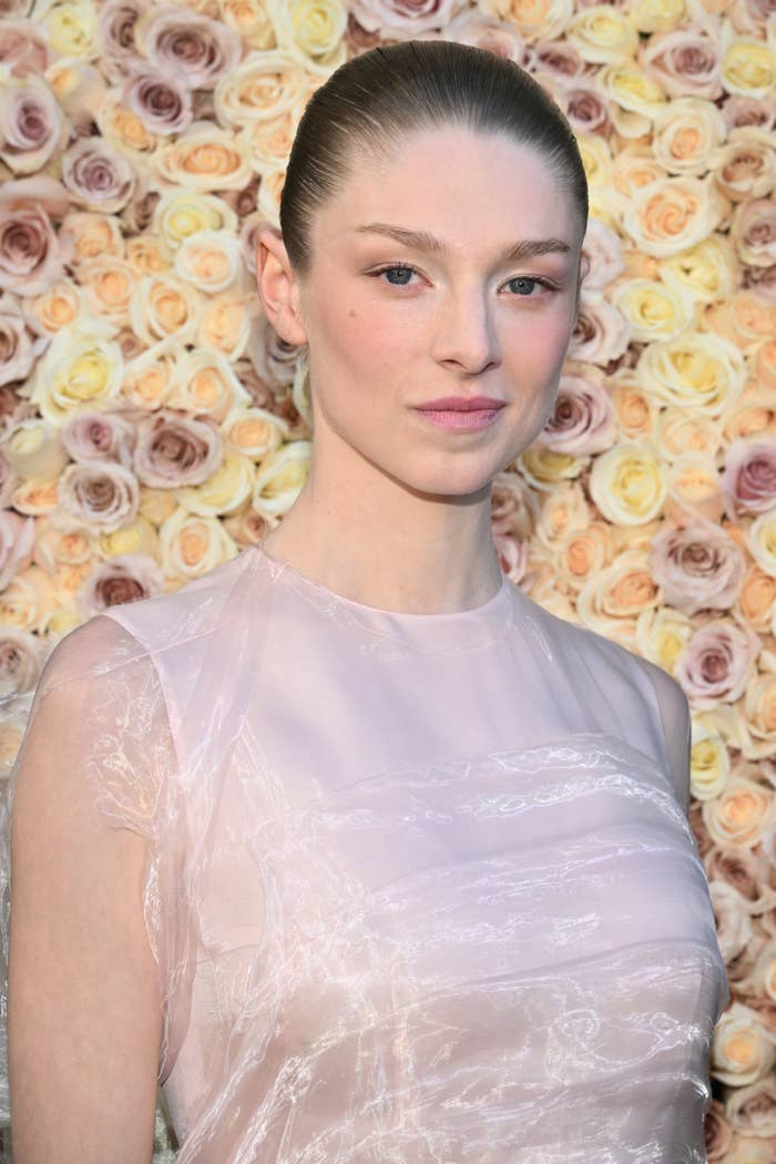 Closeup of Hunter Schafer