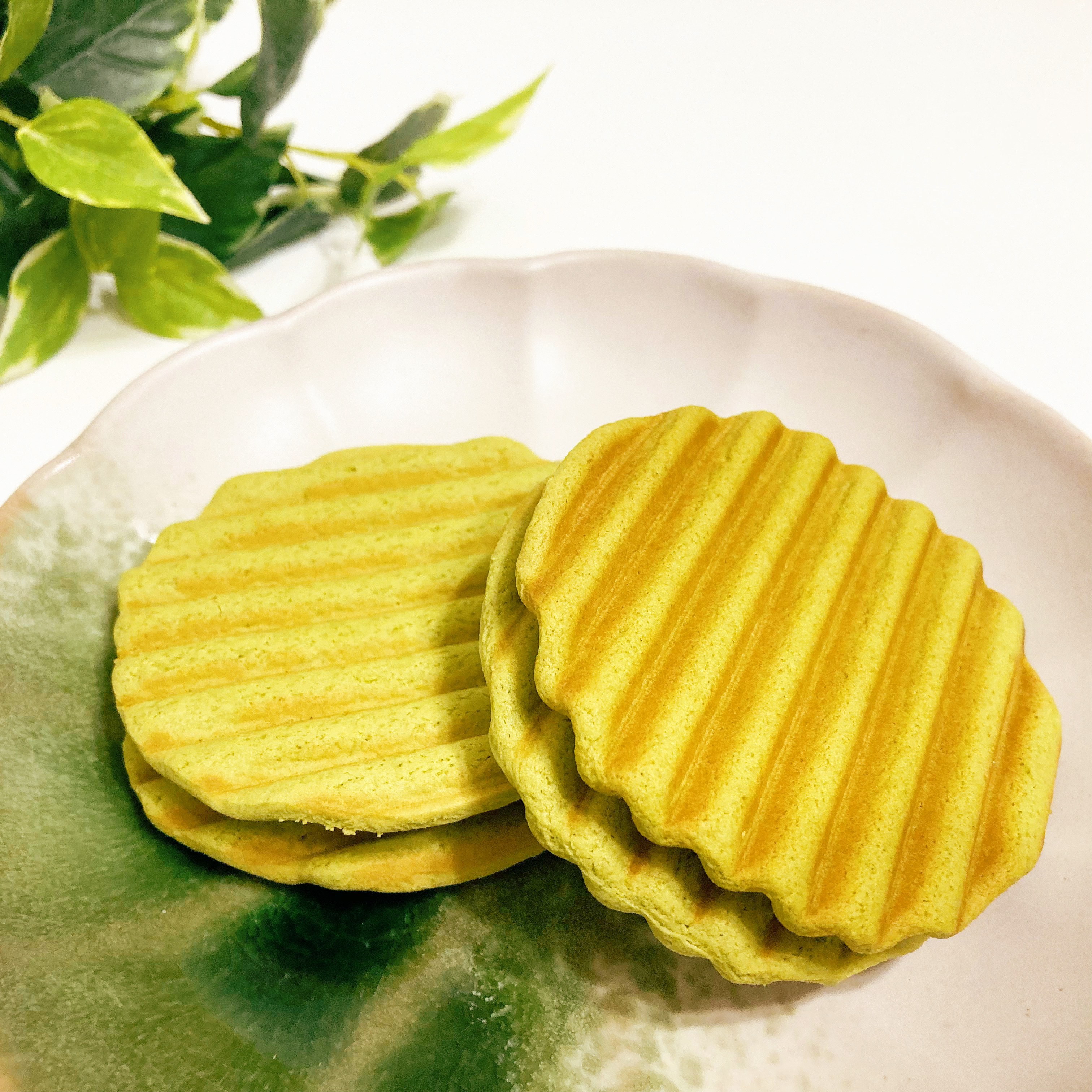 3COINS（スリーコインズ）の季節限定お菓子「ヴァッフェル 宇治抹茶」