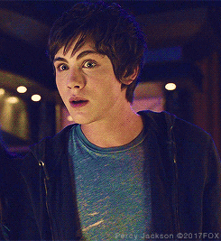 GIF of Logan Lerman in &quot;Percy Jackson&quot;