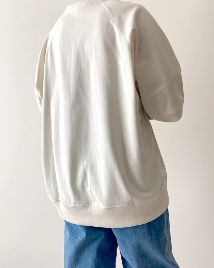 GUのおすすめトップス「スウェT(5分袖)Peanuts 1」