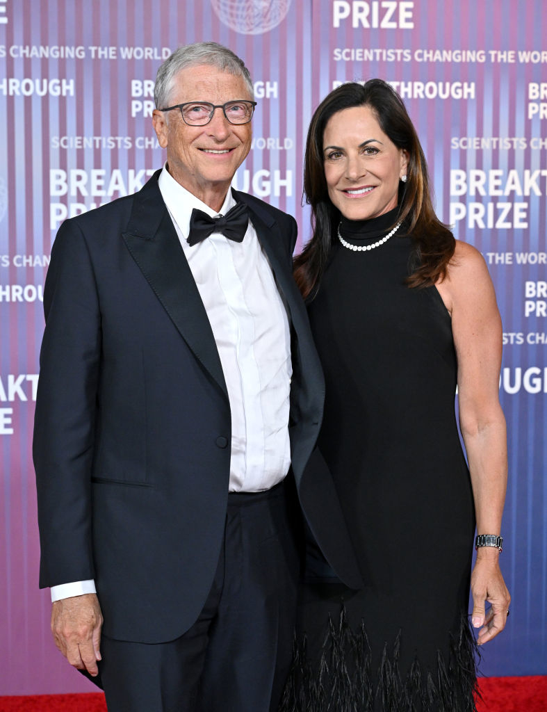 Bill Gates and Paula Hurd