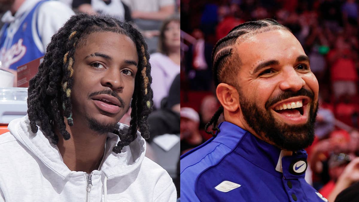 "Shoutout to the hooper out here busting out the griddy. I know why you mad n***a I ain't even tripping," Drake rapped ion the track.