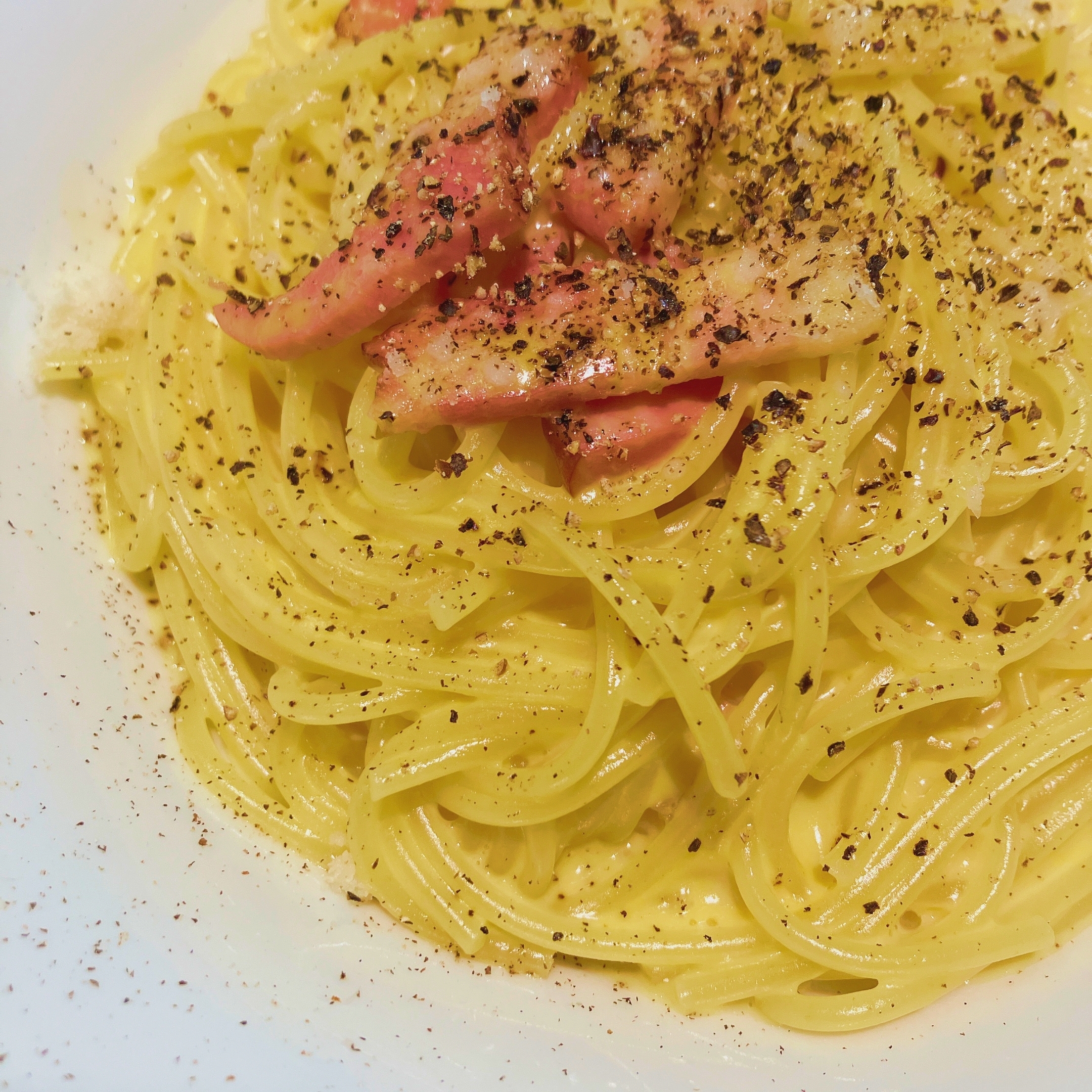 Denny's(デニーズ)のおすすめ定番メニュー「4種チーズのカルボナーラ」