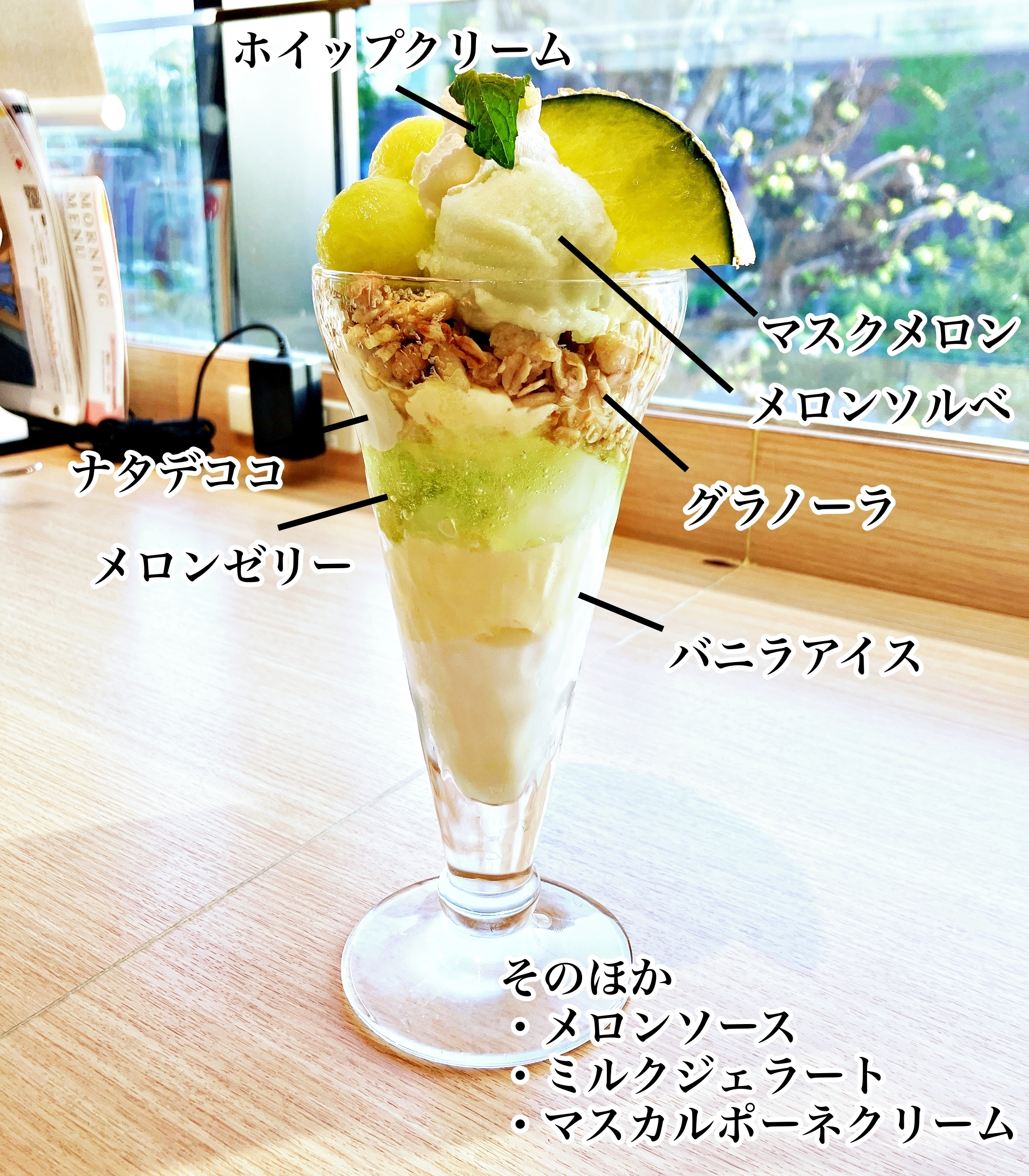 画像・動画】多幸感たっぷり！デニーズの「贅沢パフェ」マスク