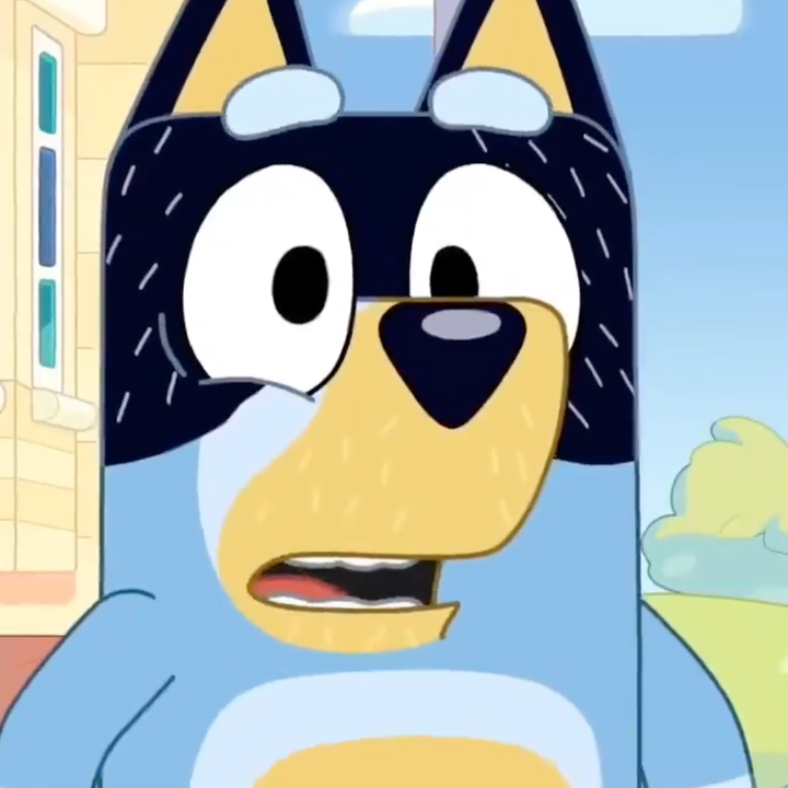 Screenshot from "Bluey"