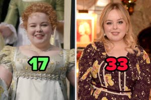 Nicola Coughlan awas 33 when she played 17-year-old Penelope Featherington