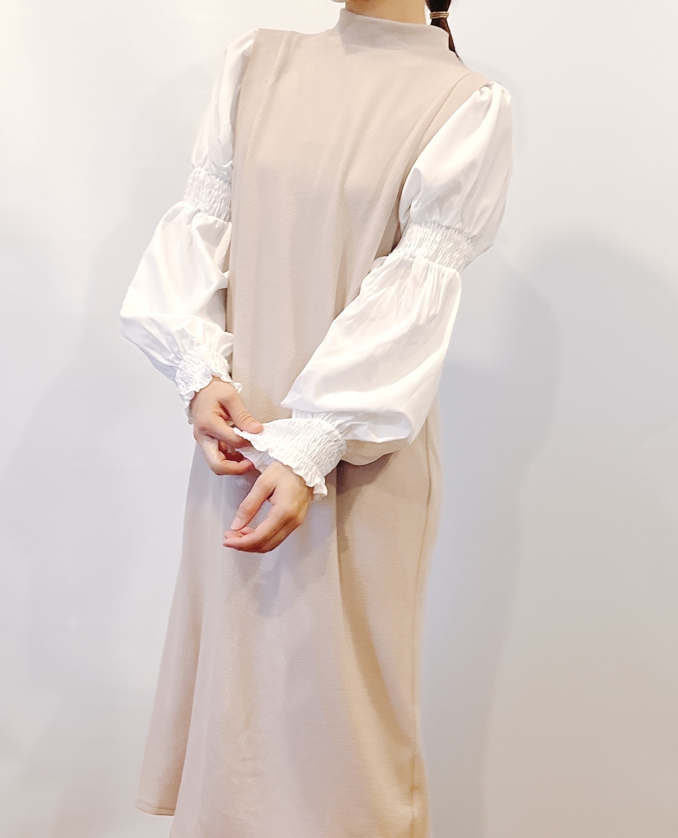 しまむらのおすすめファッションアイテム「リップルソデイソザイワン」