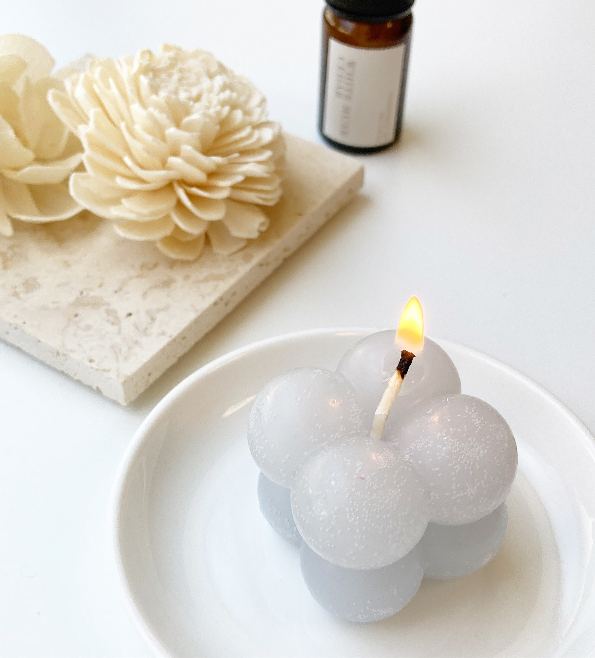 ダイソーのオススメのグッズ「スフィアキャンドル」