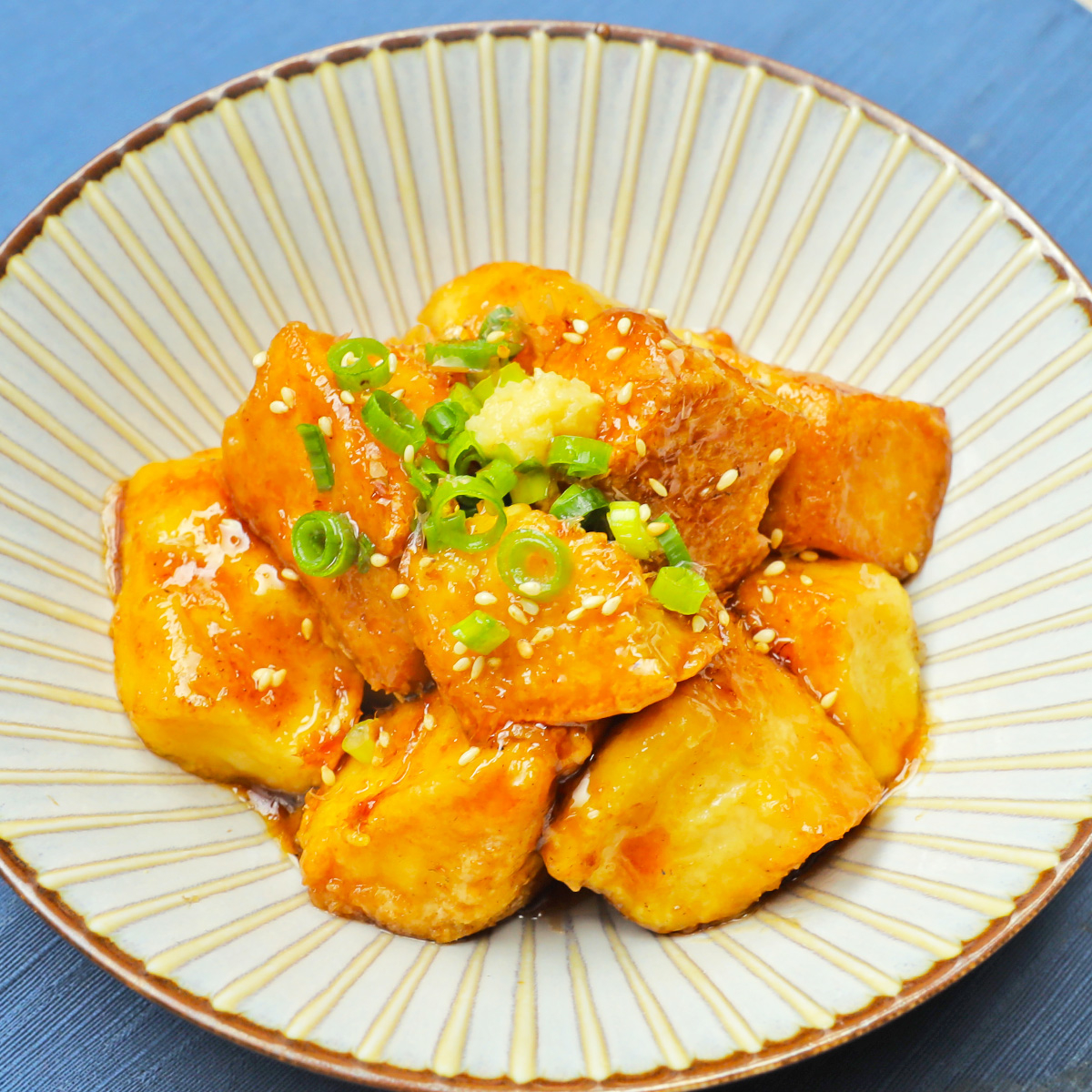 厚揚げでコスパ最強おかず】簡単で激ウマ！家計に優しい厚揚げレシピ3