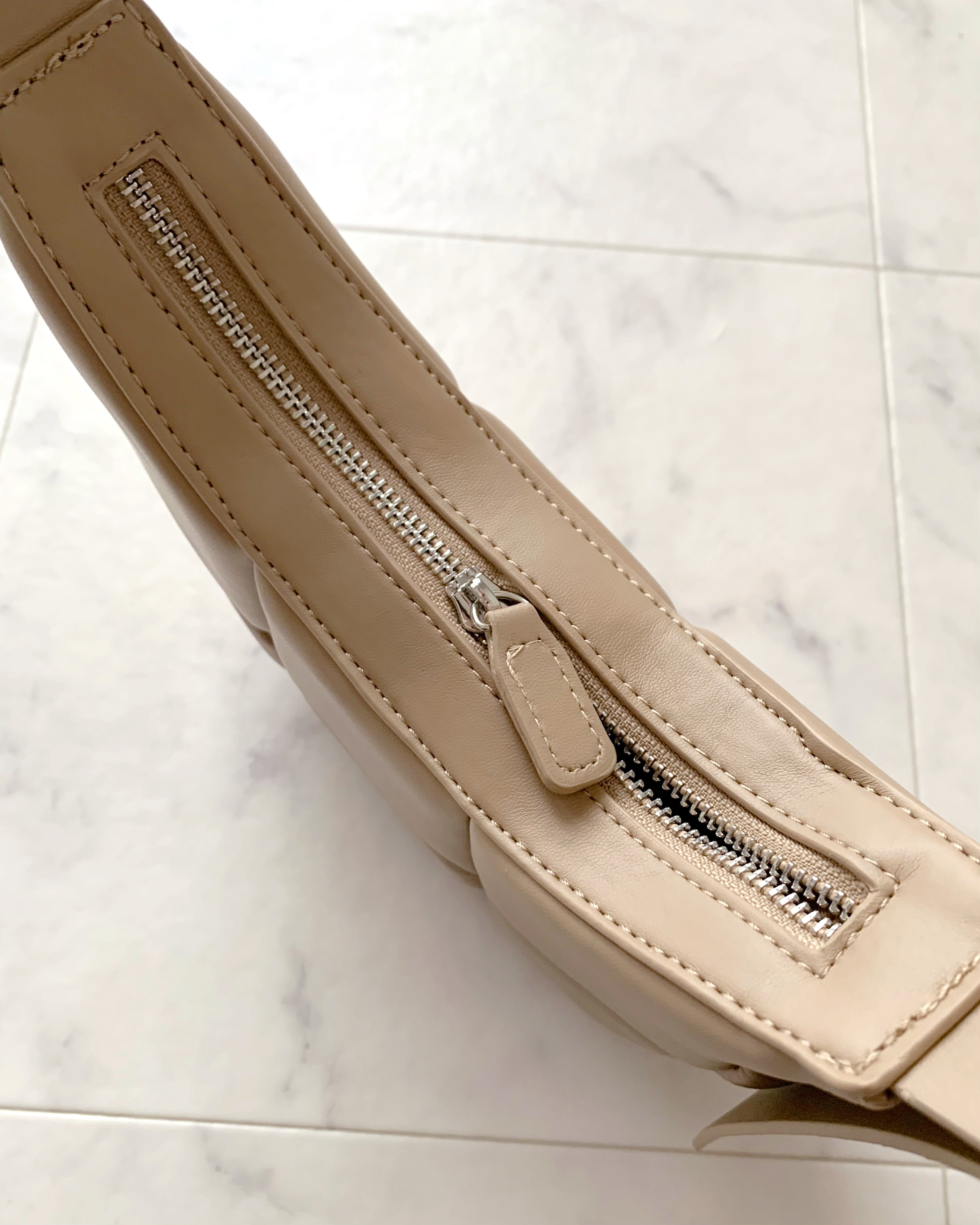 しまむらのおすすめファッションアイテム「TT*ハーフムーンキルトSLD」