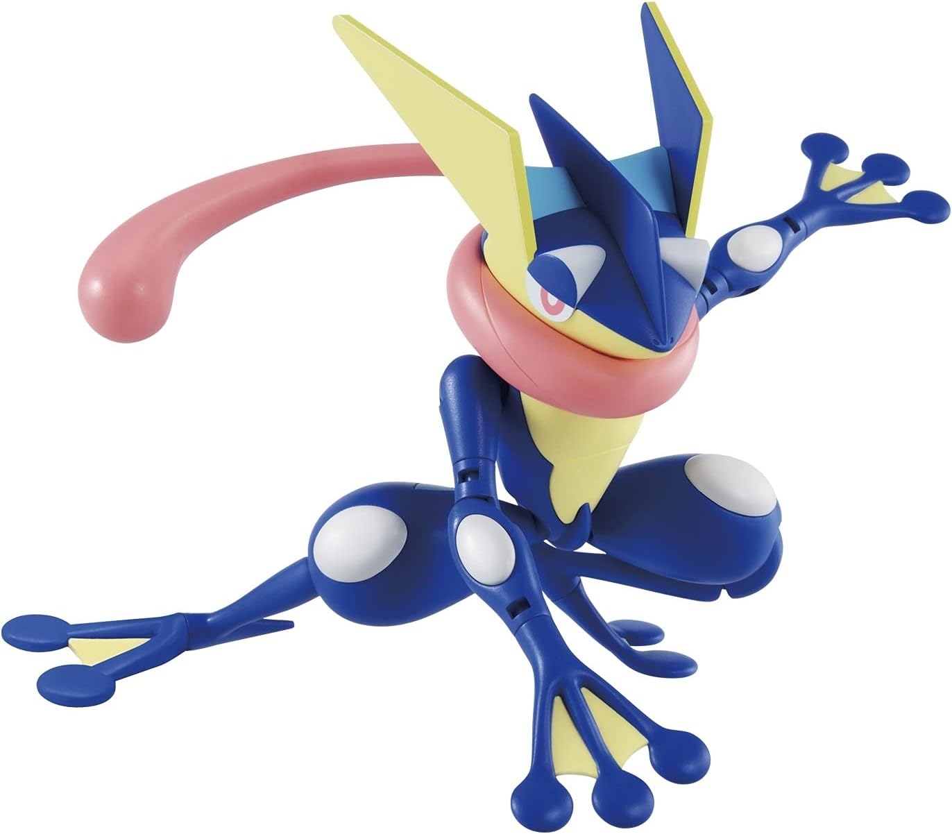 ポケモンのキャラクター、グレンジャーのフィギュアが展示されています。