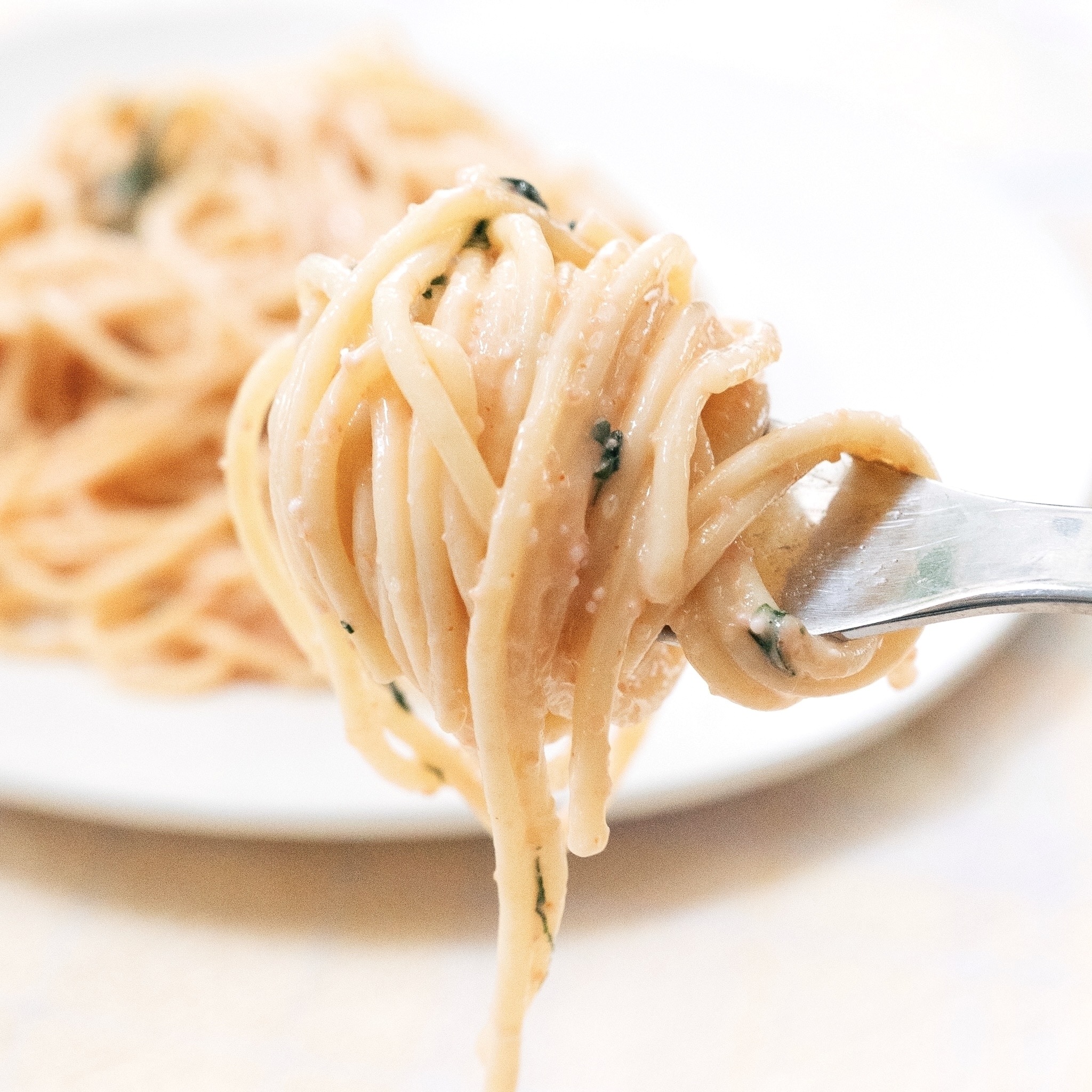 セブン-イレブンのおすすめパスタ「明太子と大葉のクリームパスタ」