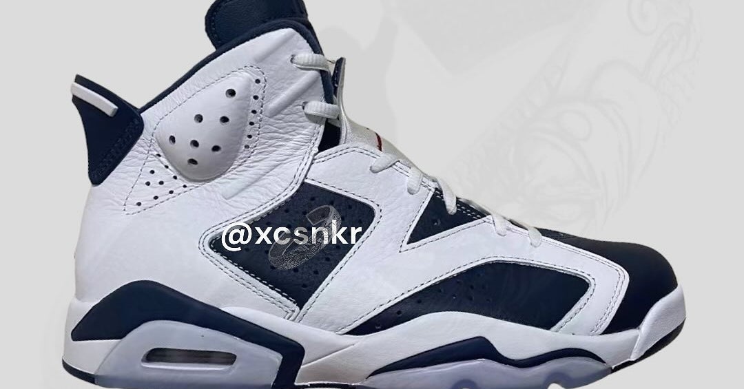 First Look at This Year's 'Olympic' Air Jordan 6 Retro