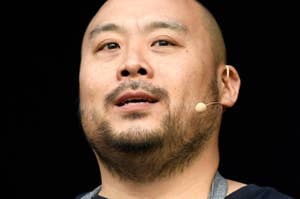 david chang speaking at an event
