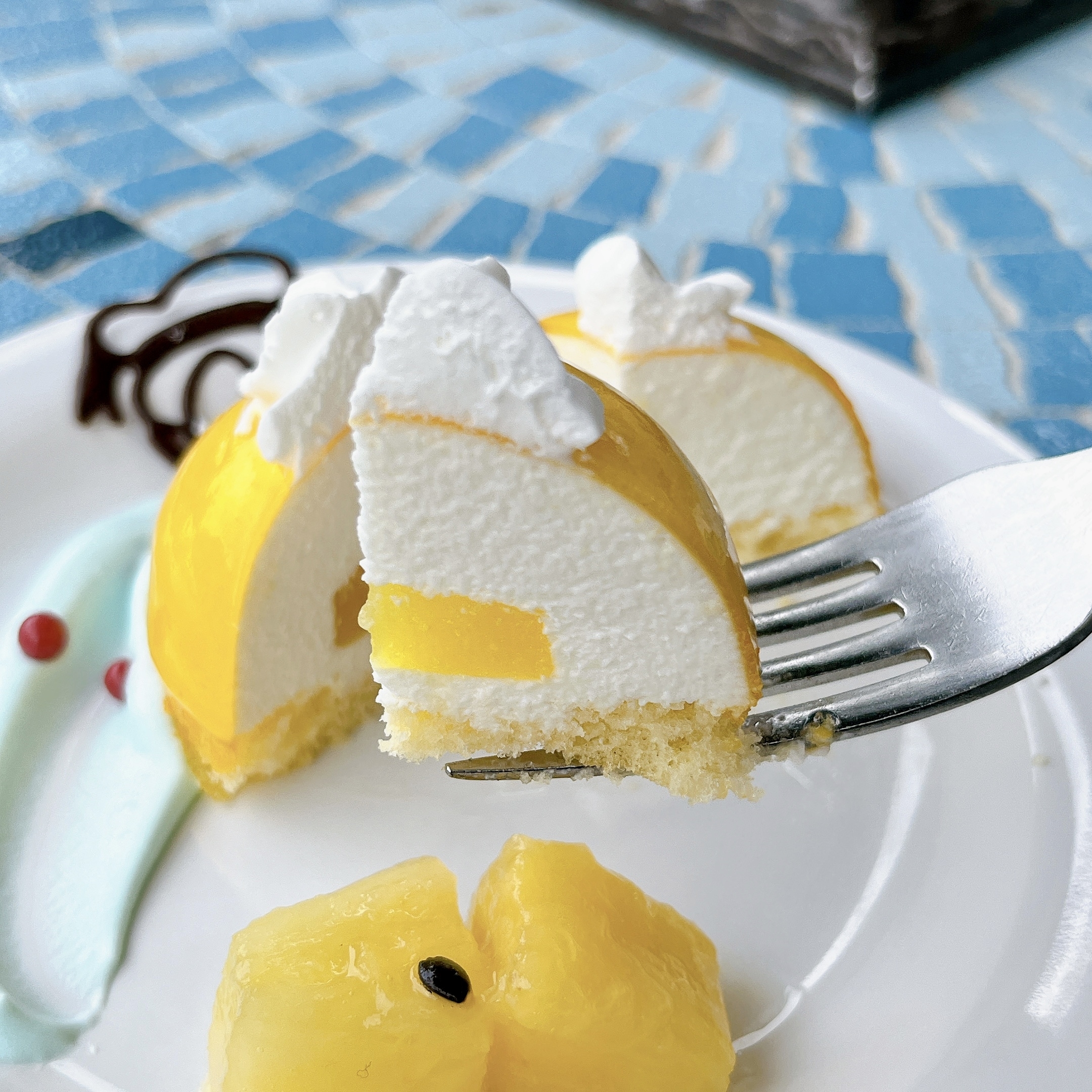 ディズニーランドのおすすめメニュー「ダックダイブ・パスタセット」