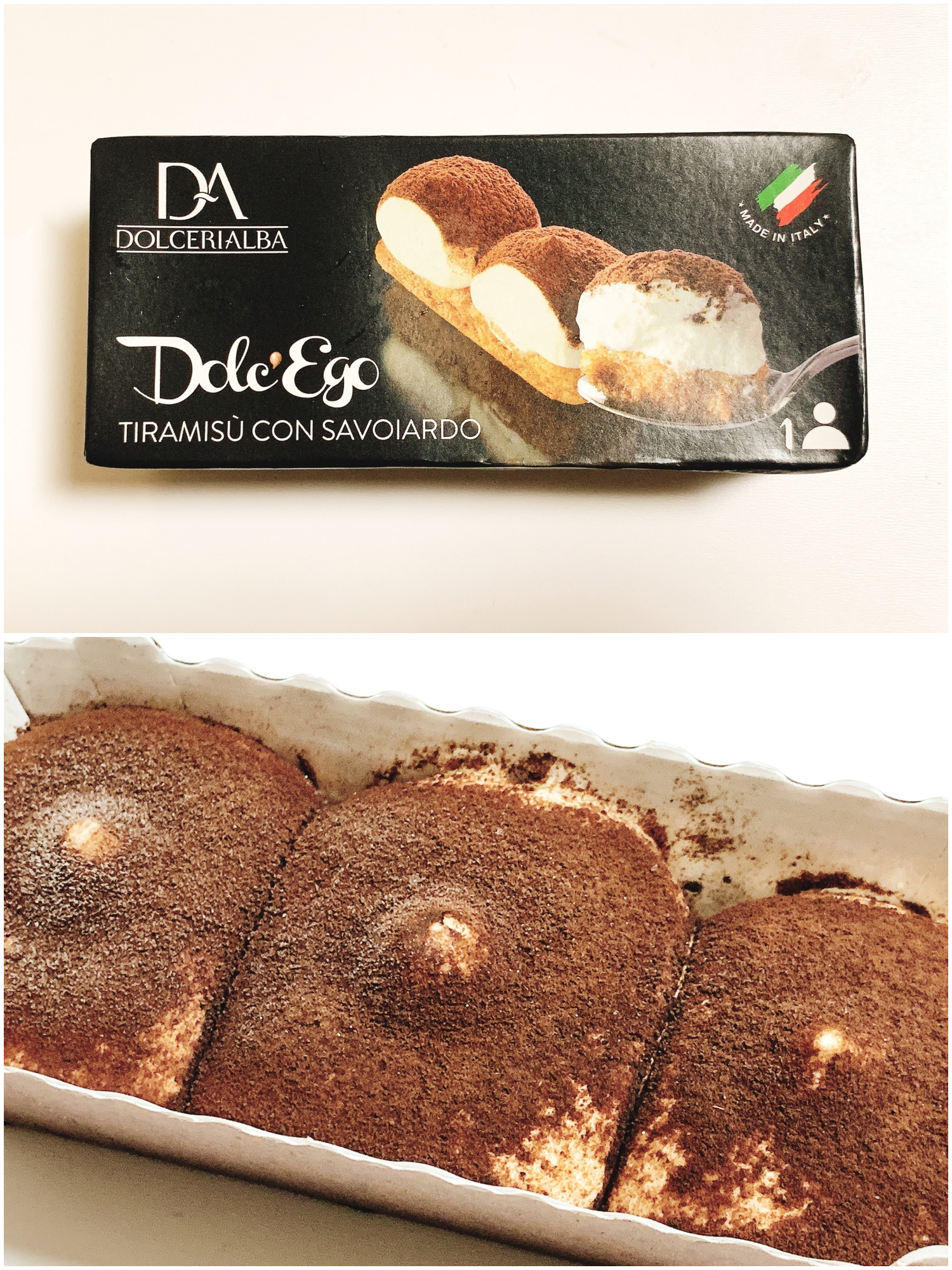 カルディのおすすめのひんやりスイーツ「【冷凍】ドルチェエゴ ティラミス」