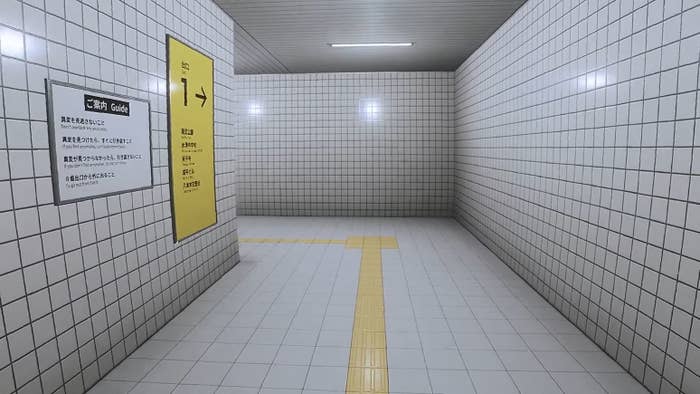 Swtich版『8番出口』ゲーム画面