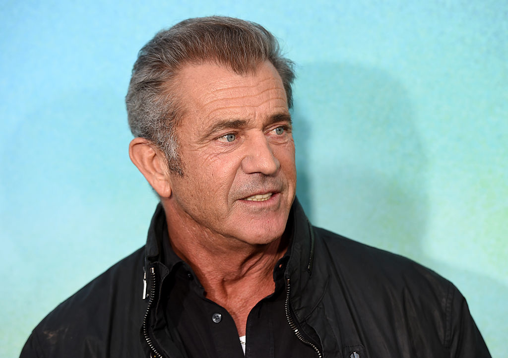 Closeup of Mel Gibson