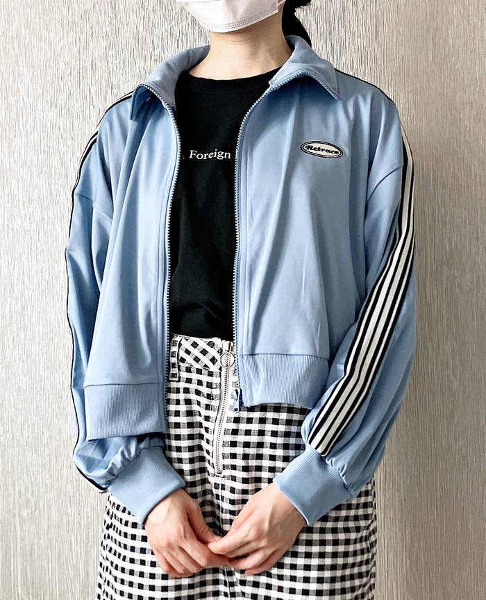 Honeys(ハニーズ)のおすすめジャケット「ゆるトラックジャケット」