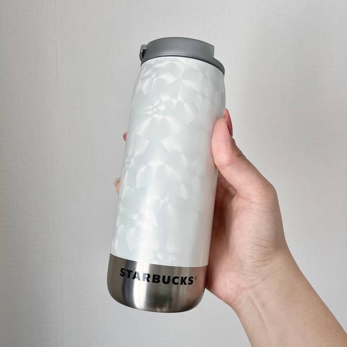 Starbucks Coffee（スターバックスコーヒー）のおすすめボトル「カンシェイプステンレスボトルフレークホワイト355ml」