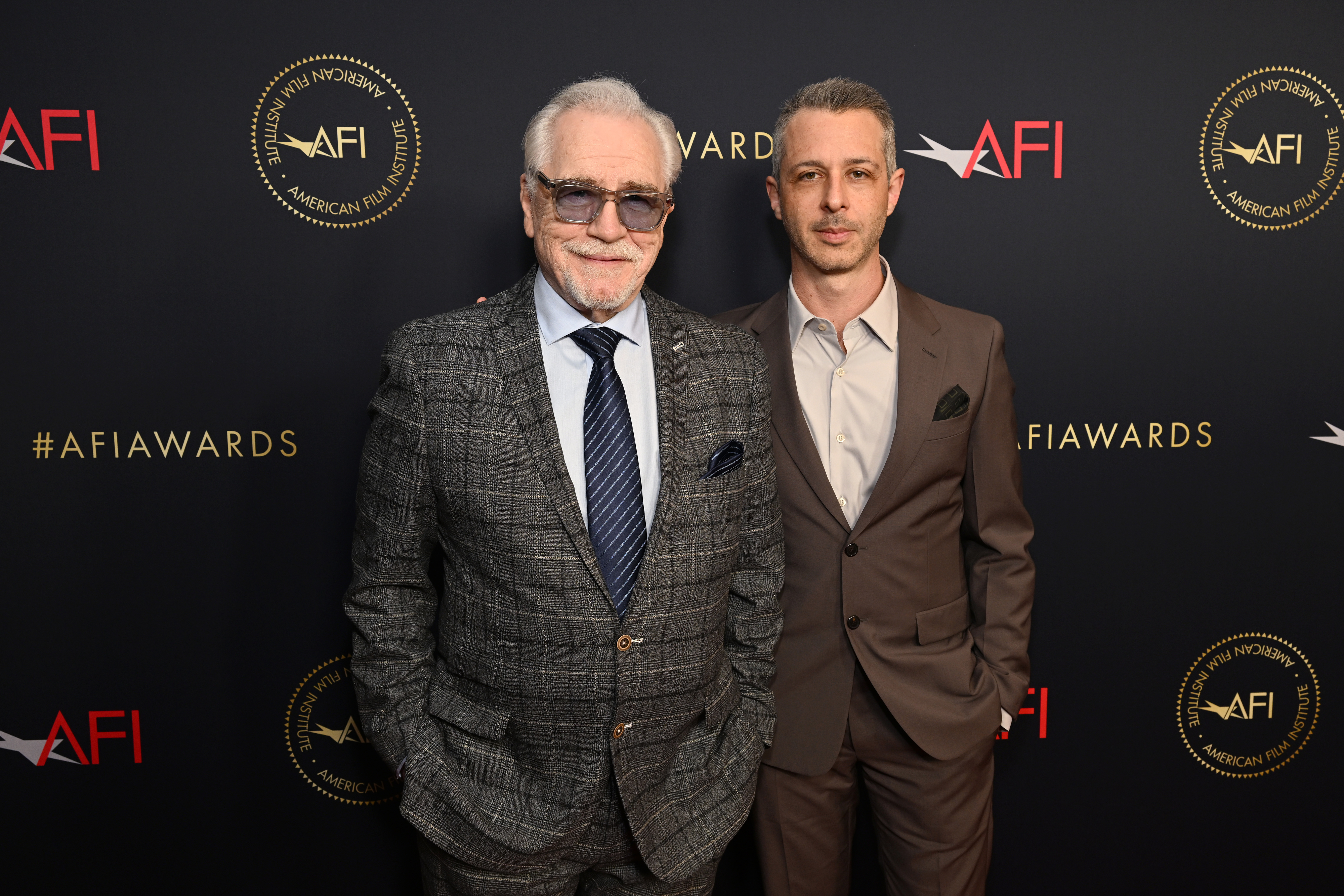 Brian and Jeremy Strong at the AFI Awards