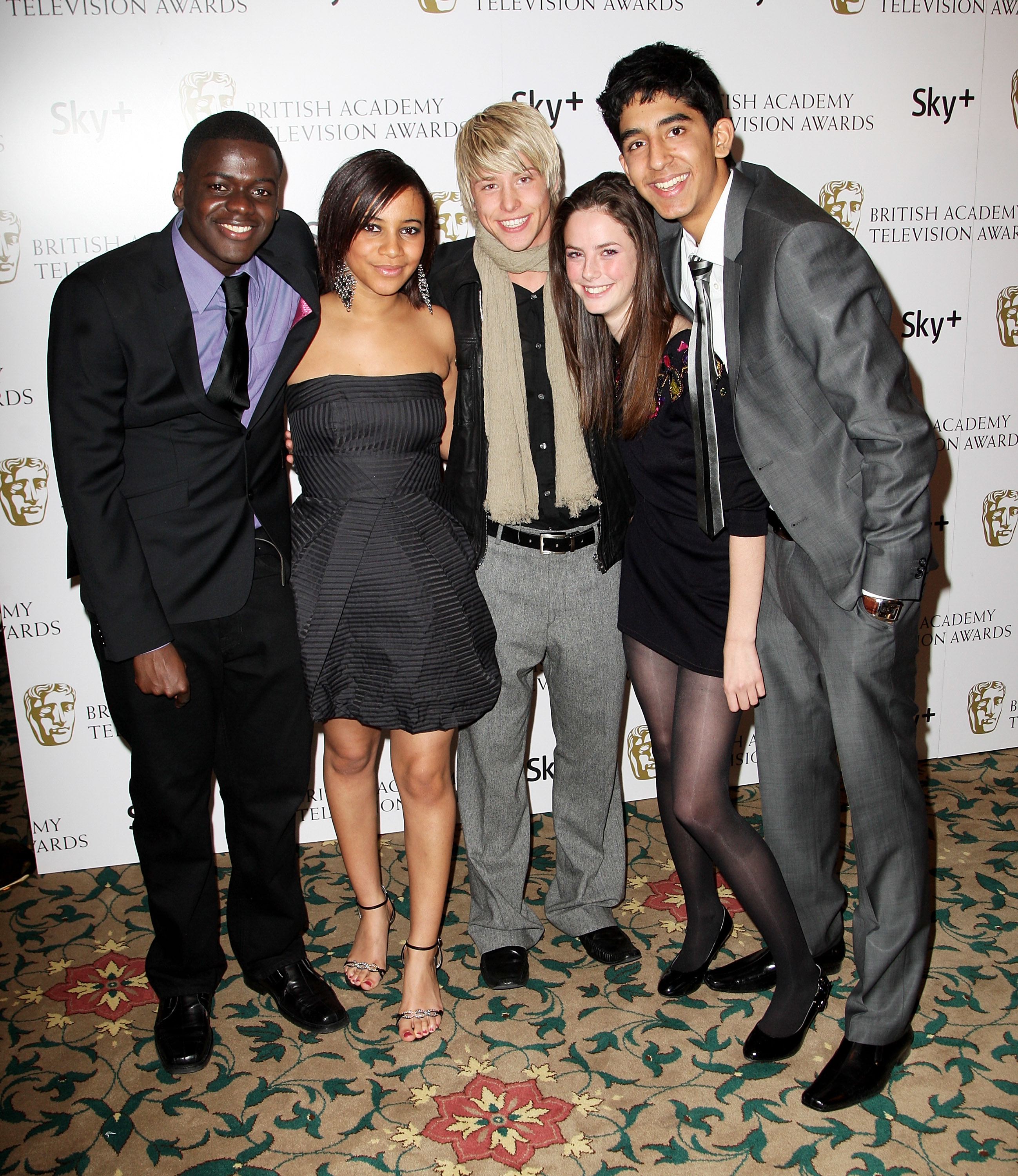 The cast of &quot;Skins&quot; at an event