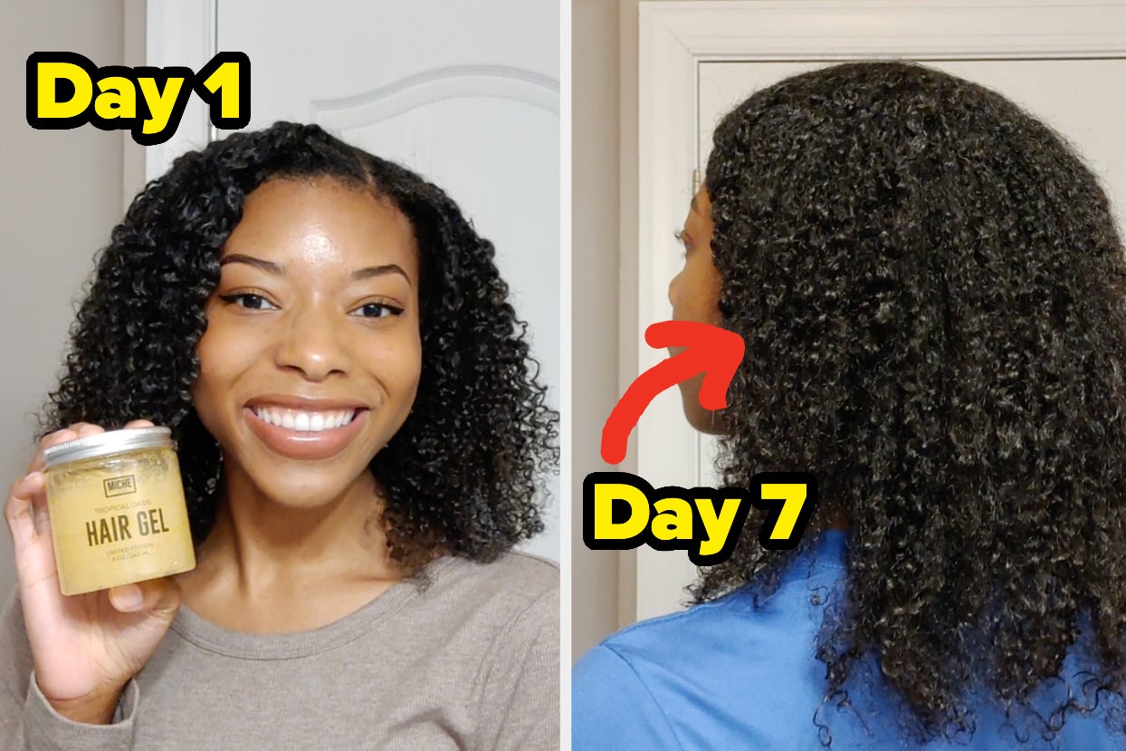I Tried The Viral Miche Tropical Oasis Hair Gel For My Curls, And Here Are My Honest Thoughts
