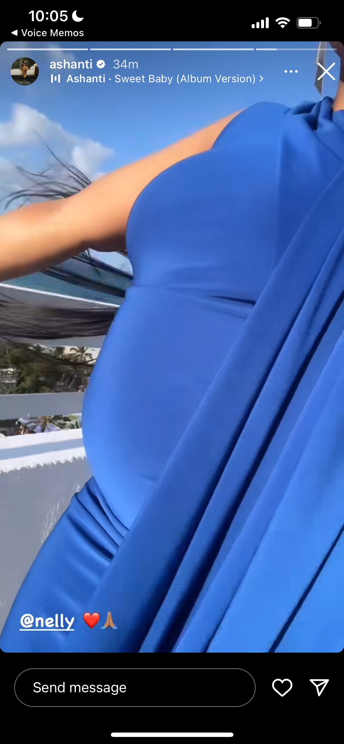 ashanti infamous blue dress Blue A-Line Tulle Short Sleeve Lace Short Prom Dress, Blue Cute Homeco –  shopluu main image 1