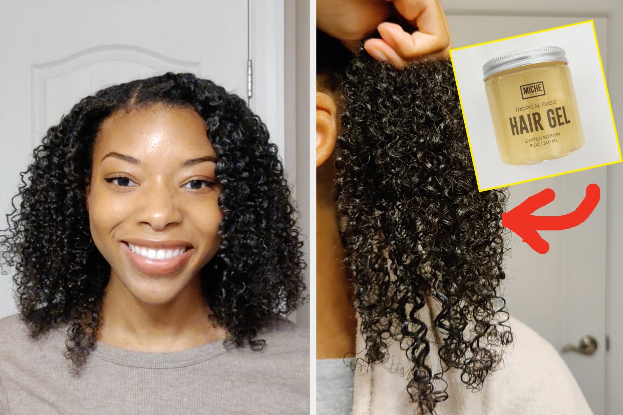 I Tried The Viral Miche Tropical Oasis Hair Gel For My Curls, And Here Are My Honest Thoughts
