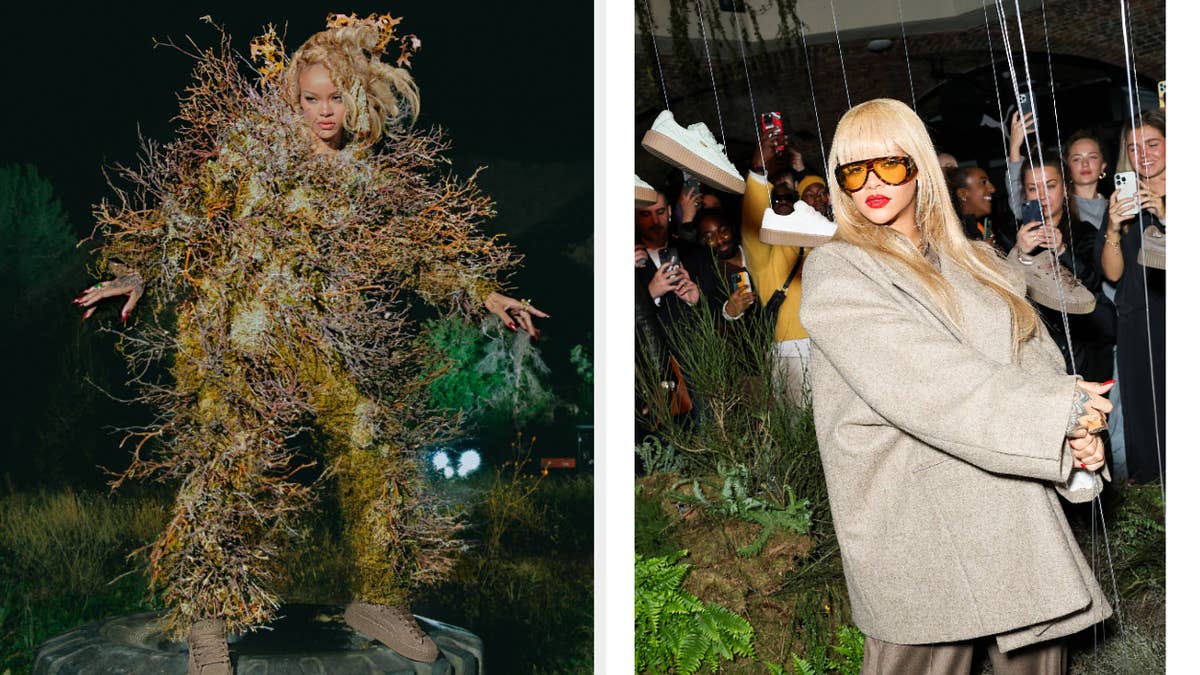 Rihanna on Her Viral Tree Outfit, Her Favorite Style Era, and More
