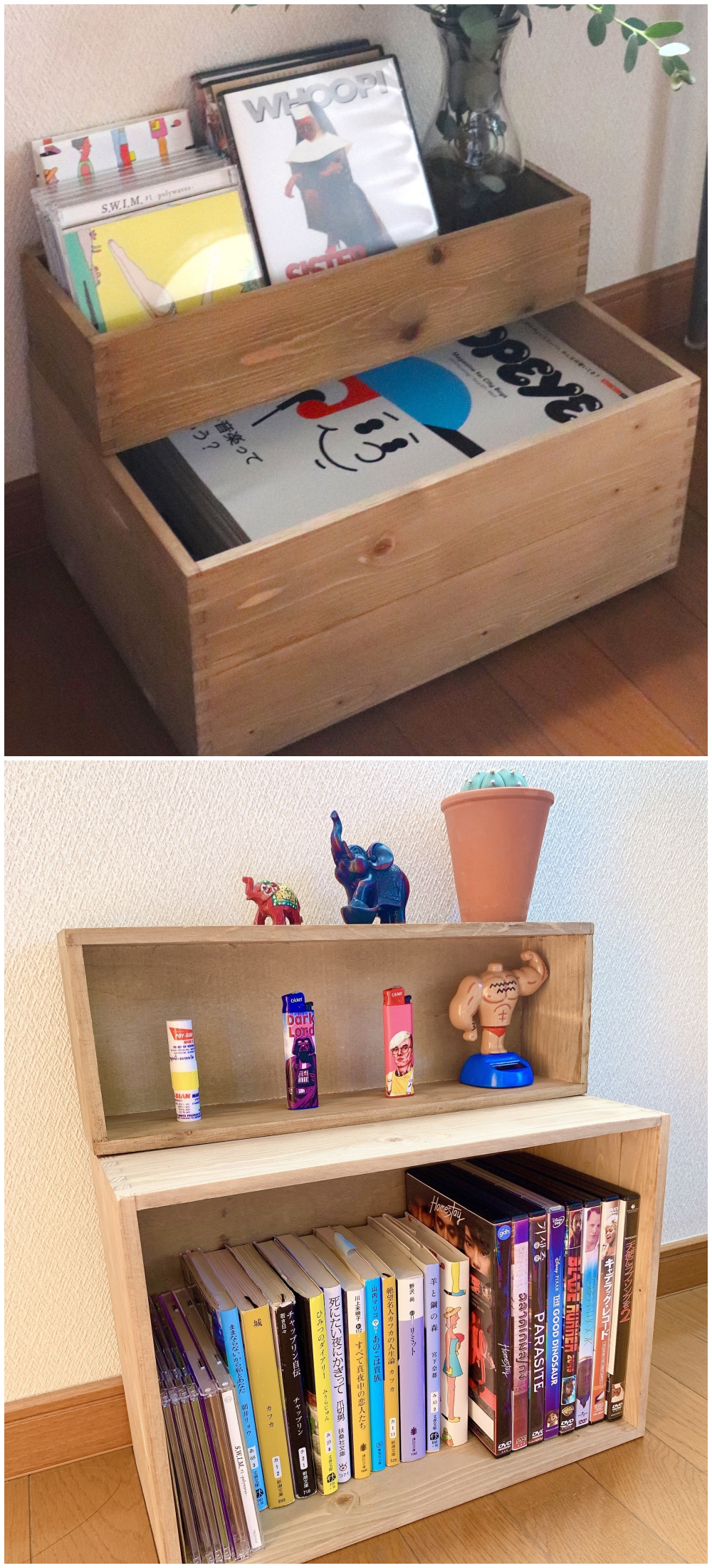 カインズのおすすめの収納アイテム「Kumimoku スタッキングBOX」