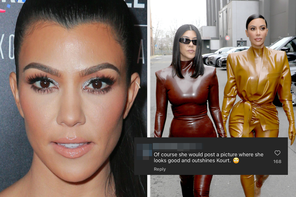 Kourtney Kardashian Barker Responded After Kim Kardashian Was Accused Of Posting A 
