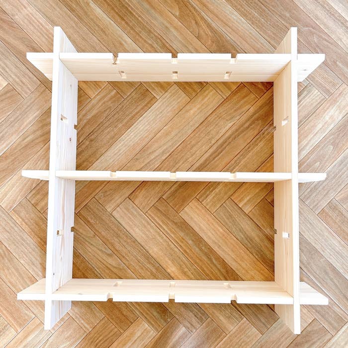 カインズのおすすめの収納アイテム「Kumimoku 差し込みラック セット」