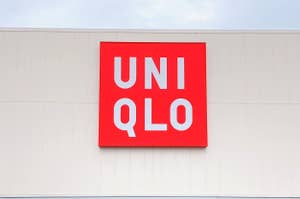 UNIQLO store signage above the entrance