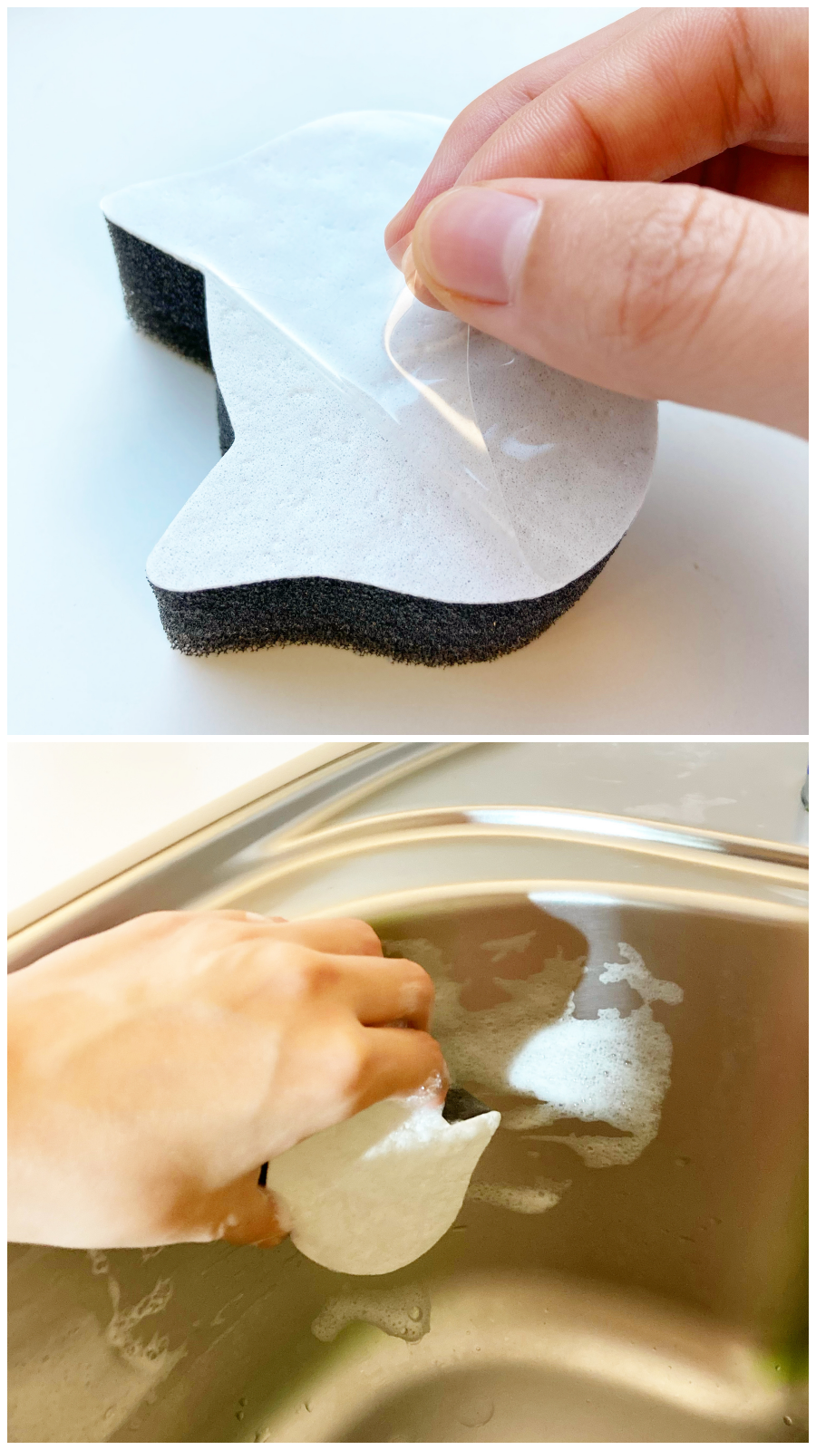 CanDo（キャンドゥ）のおすすめ便利グッズ「ネコピカPETAKORA シンク洗い」