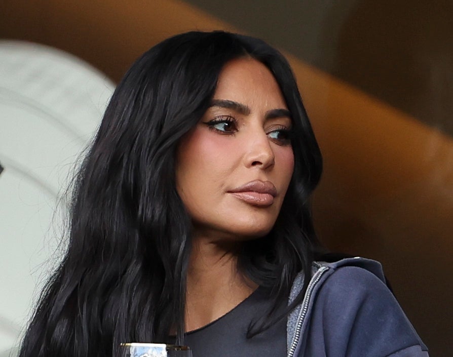 Closeup of Kim Kardashian