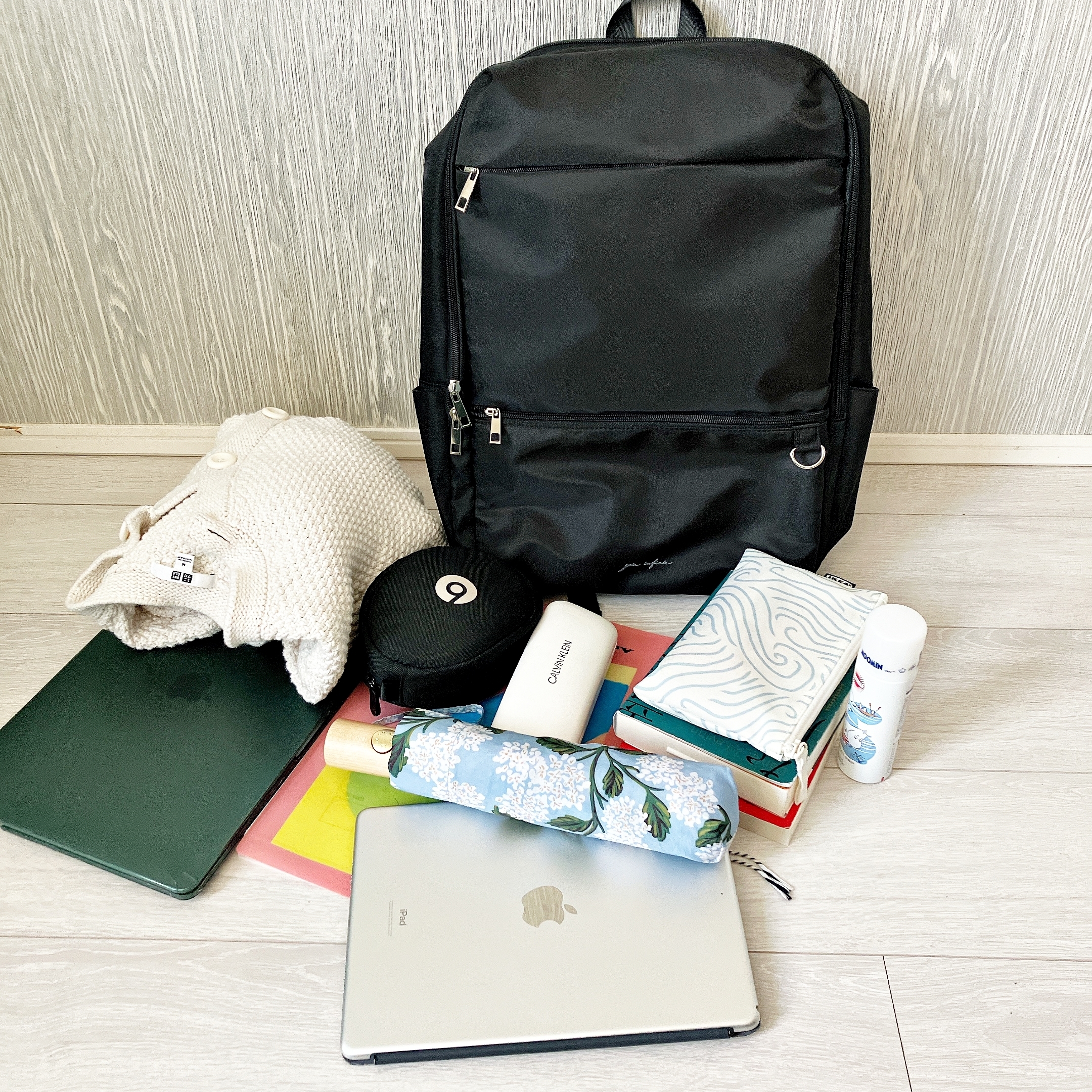 Honeys（ハニーズ）のおすすめリュック「多収納スクエアリュック」