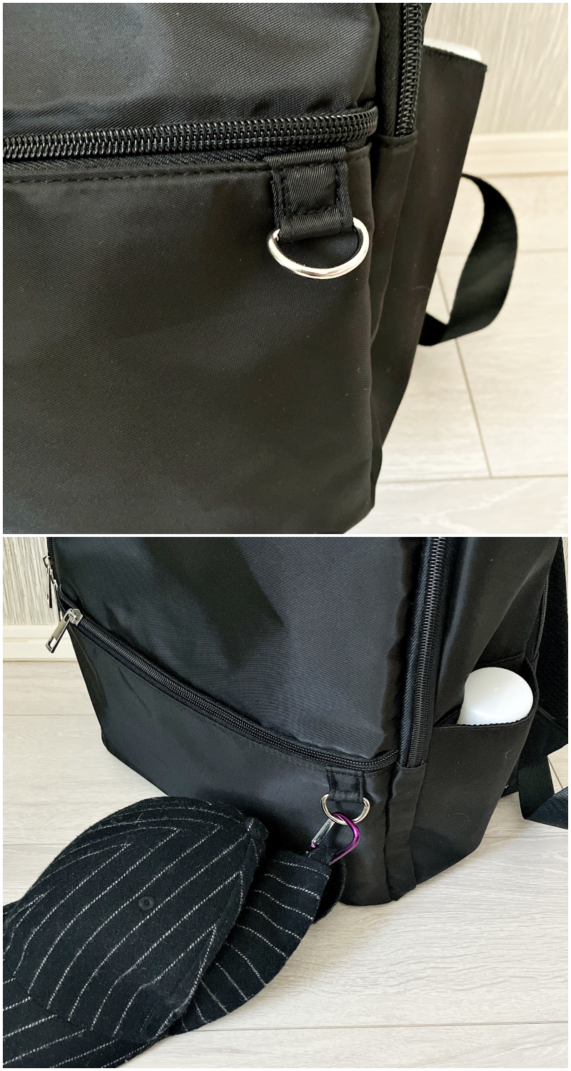 Honeys（ハニーズ）のおすすめリュック「多収納スクエアリュック」