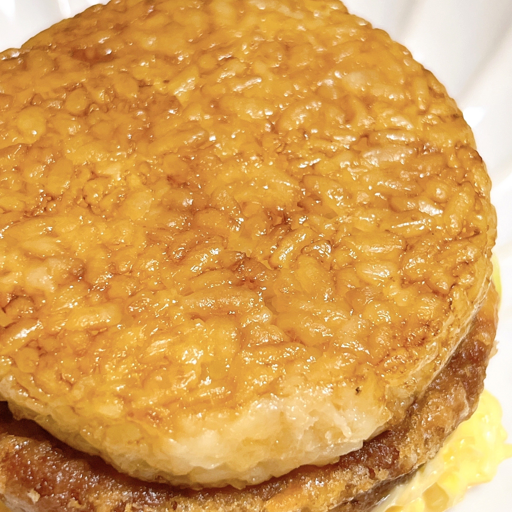 マクドナルドのオススメのバーガー「ごはんチキンタツタ」